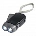 Torcia dinamo con 2 LED