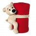 Coperta con peluche