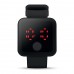 Orologio da polso con Led rosso
