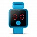 Orologio da polso con Led rosso