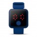 Orologio da polso con Led rosso