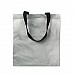 Borsa shopping riciclabile argentata in Tyvek