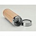 Borraccia in acciaio e bamboo con infusore