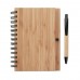 Blocknotes in bamboo