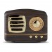Speaker Bluetooth in ABS effetto legno vintage