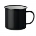 Tazza vintage in metallo smaltato