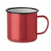 Tazza vintage in metallo smaltato