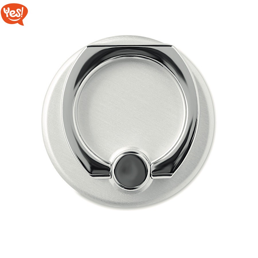 Supporto Magnetico Per Telefono Plehood, Anello Ultra Sottile In Alluminio Con Cinturino In TPU, Compatibile Con IPhone 16/15/14/13/12 (Magsafe), Colore Legno Di Noce - 2
