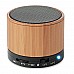 Speaker Bluetooth in bamboo con funzione chiamata