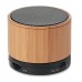 Speaker Bluetooth in bamboo con funzione chiamata