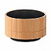 Speaker Bluetooth in bamboo con luce