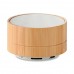 Speaker Bluetooth in bamboo con luce