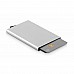 Porta carte RFID in alluminio