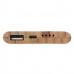 Power bank in bamboo personalizzabile