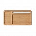 Caricatore per smartophone e multiporta USB in bamboo