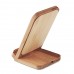 Caricatore wireless e stand in bamboo