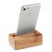 Stand per smartphone in bamboo personalizzabile