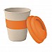 Bicchiere in fibra di bamboo e silicone