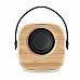 Speaker Bluetooth in bamboo