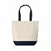 Shopper bicolore in canvas