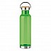 Bottiglia in tritan da 800 ml con tappo in acciaio e bamboo