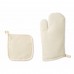 Set guanto da forno e presina in cotone