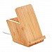 Caricabatterie in bamboo con stand e portapenne