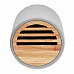 Speaker design in cemento e bamboo