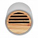 Speaker design in cemento e bamboo