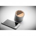 Speaker design in cemento e bamboo