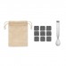 Set cubetti refrigeranti in bamboo