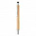 Penna a sfera in bamboo con stilo