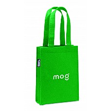 Mini borsa shopping in feltro riciclato