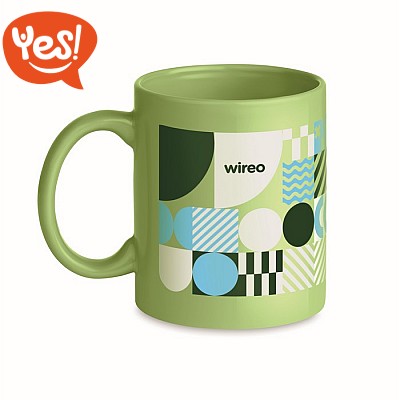 Mug classica in ceramica colorata