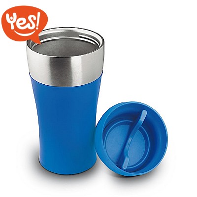 Mug con doppio rivestimento in acciaio