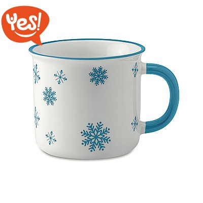 Mug in ceramica con motivi natalizi