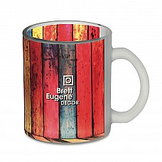 Mug in vetro opaco per sublimazione