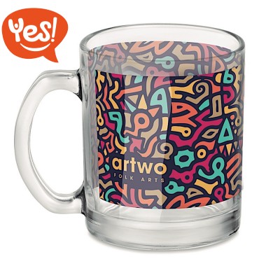 Mug in vetro per sublimazione