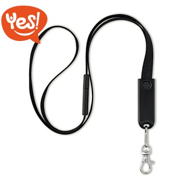 Nastrino da collo con cavo USB