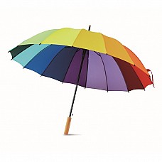 Ombrello arcobaleno in fibra di vetro