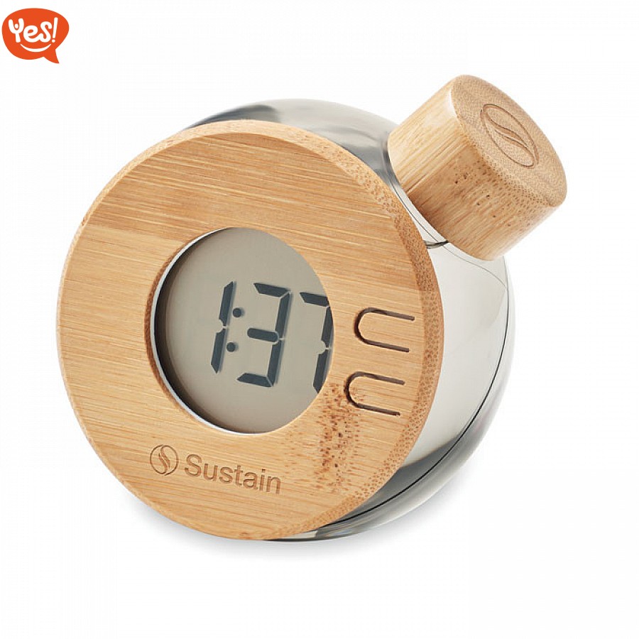 Holzwerk Germany Orologio In Legno Nature Wood – Unisex Realizzato A Mano, Marrone E Nero, Movimento Giapponese