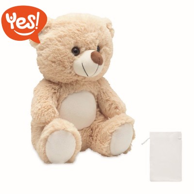 Orsetto peluche in materiale riciclato