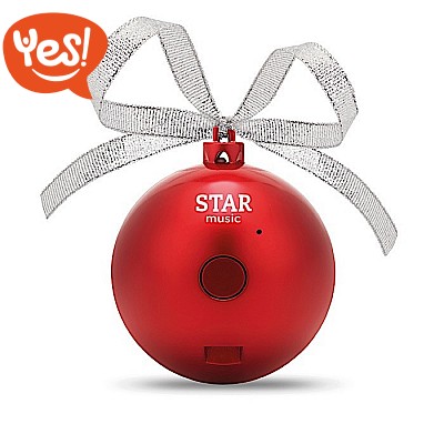 Palla di Natale con speaker Bluetooth