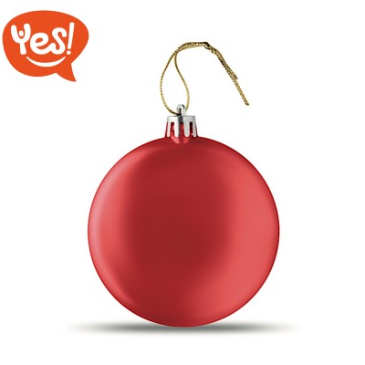 Palla di Natale piatta