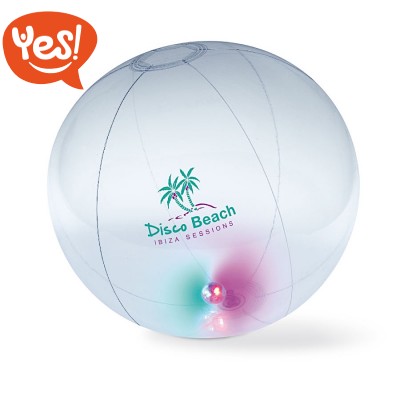 Pallone da spiaggia con luce interna Pallone da spiaggia con luce interna
