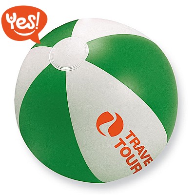 Pallone da spiaggia gonfiabile bicolore