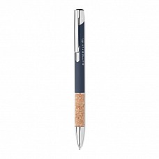 Penna a sfera con grip in sughero