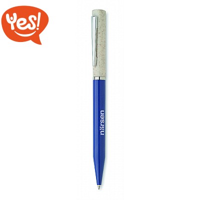 Penna a sfera in materiale riciclabile