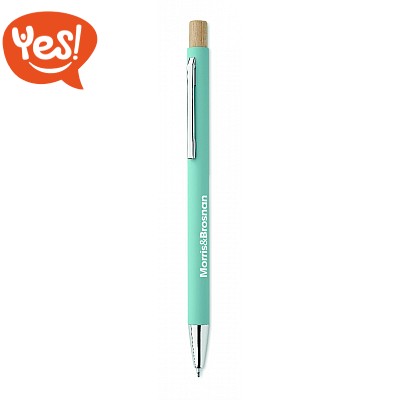 Penna biro in alluminio riciclato
