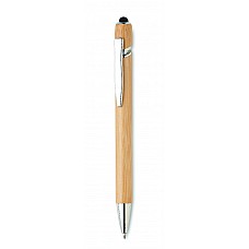 Penna in bamboo con punta touchscreen
